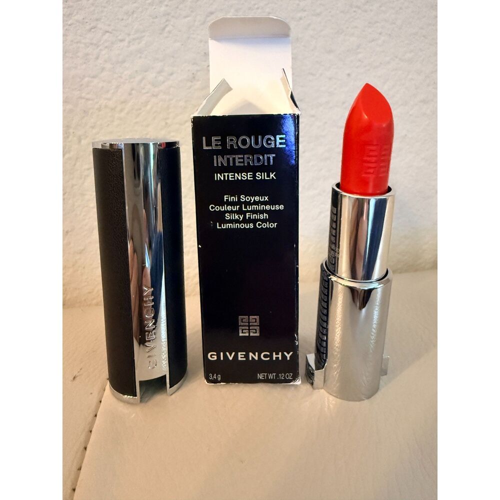 NIB Givenchy LE ROUGE INTERDIT INTENSE SILK 304 Lipstick